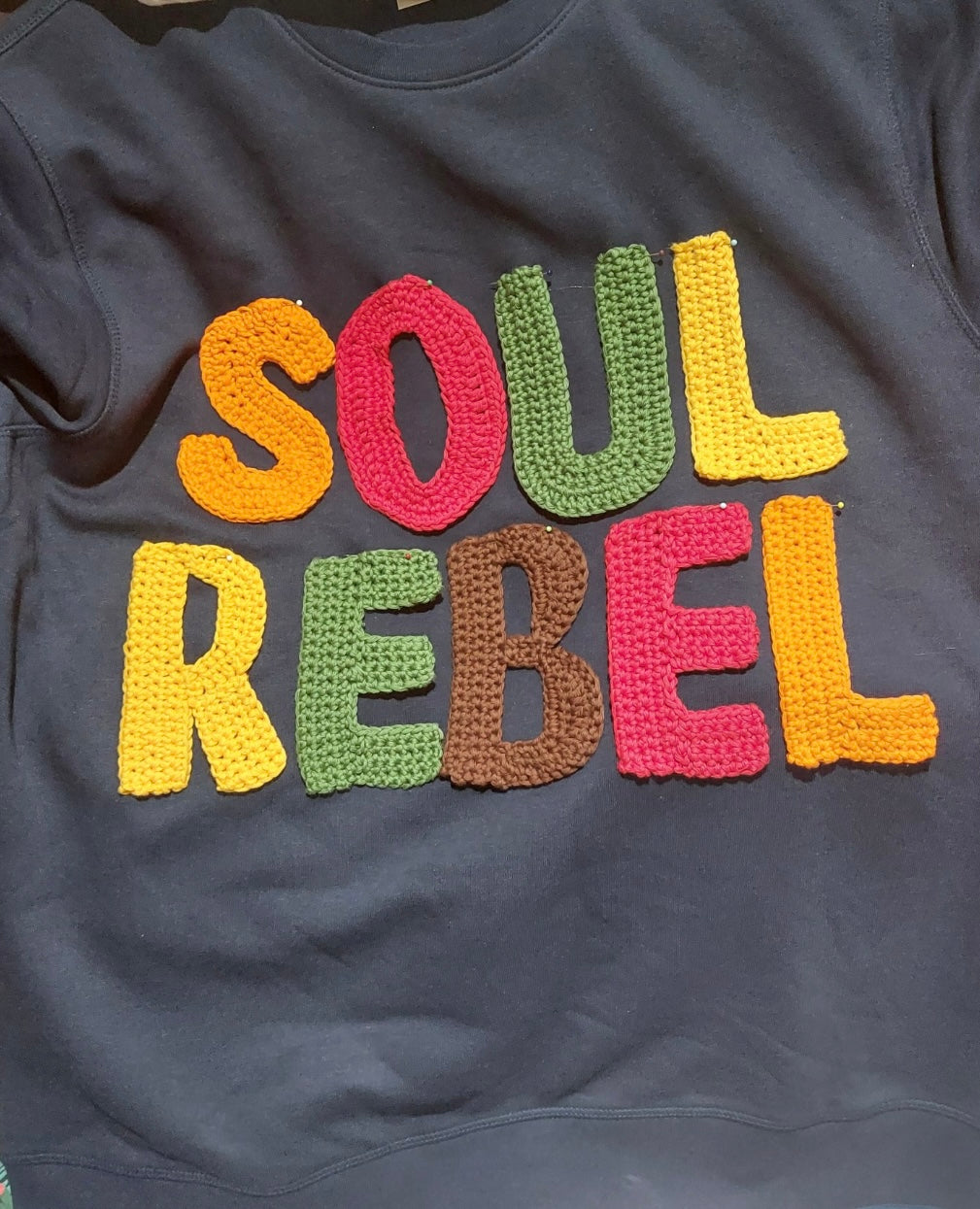 SOUL REBEL | Unisex Slogan Sweatshirt