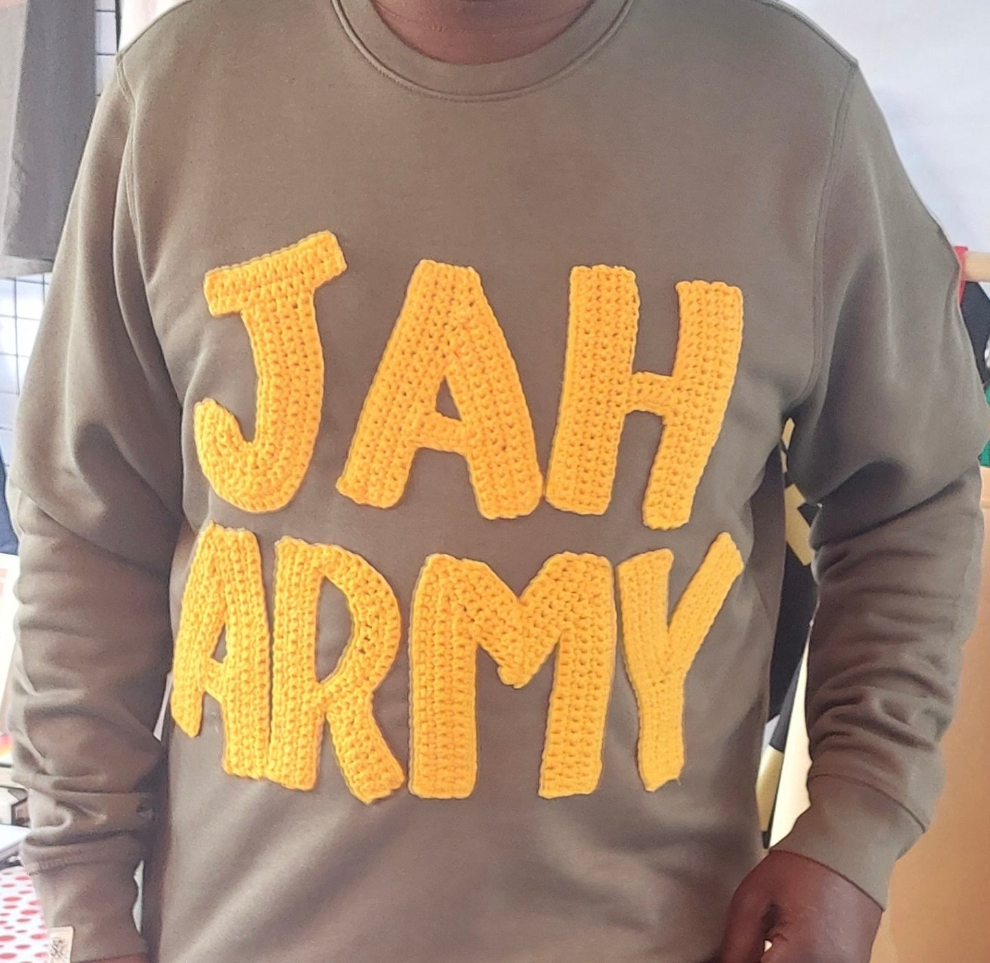 JAH ARMY | Unisex Slogan Sweatshirt