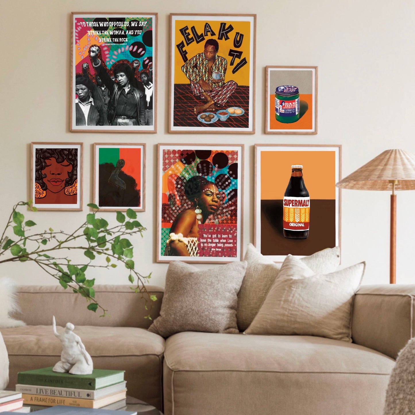 Nina Simone Leave The Table Quote A3 Poster