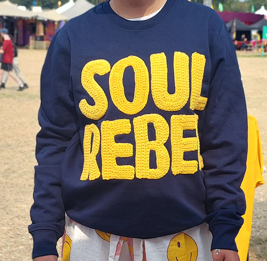 SOUL REBEL | Unisex Slogan Sweatshirt