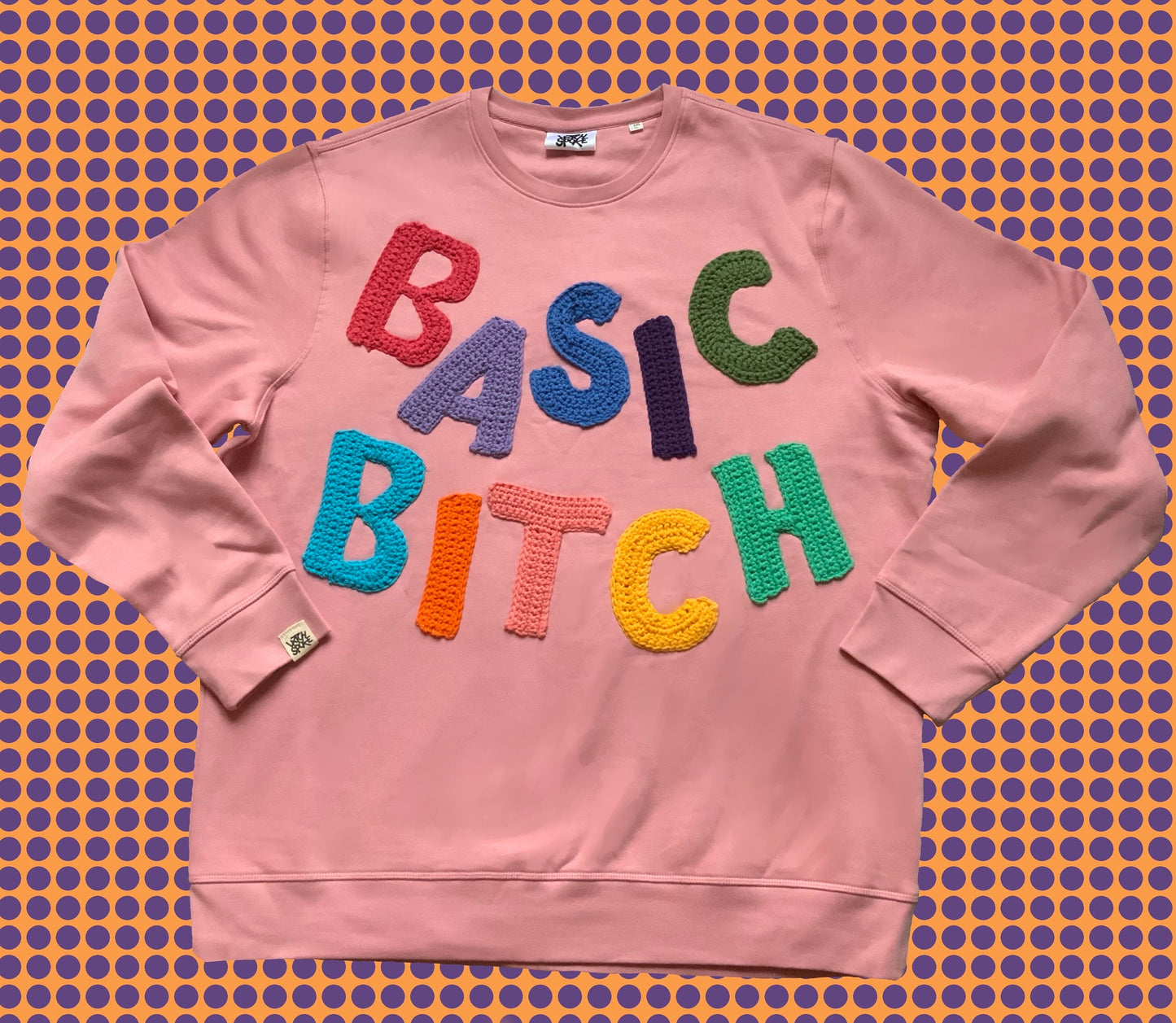 BASIC BITCH | Slogan Statement Sweatshirt