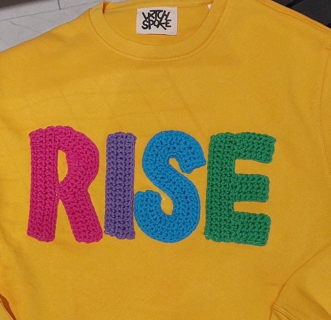 RISE | Maya Angelou Quote Slogan Sweatshirt