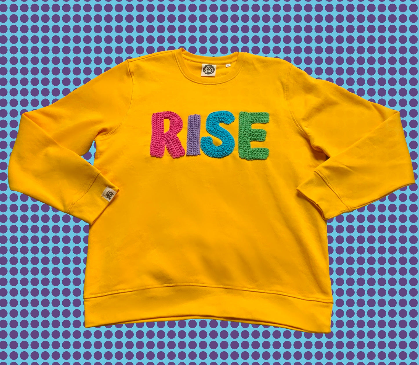 RISE | Maya Angelou Quote Slogan Sweatshirt