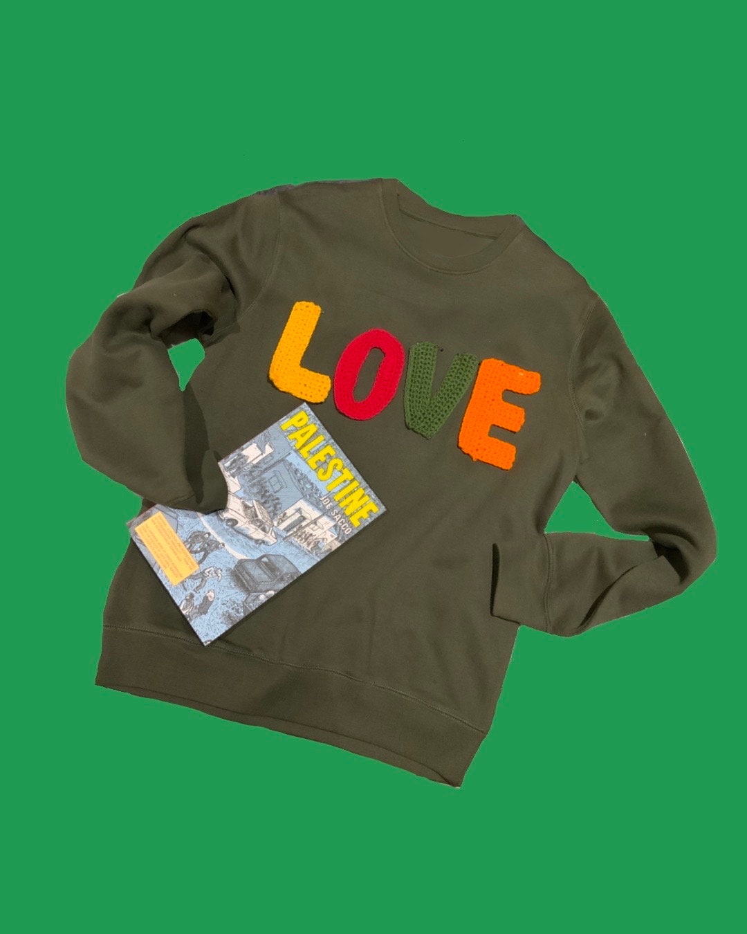 LOVE | Unisex Slogan Sweatshirt